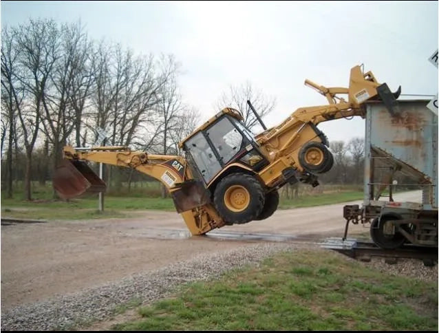 See this great backhoe trick!